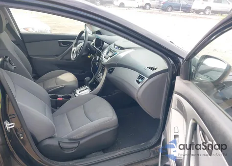 2011 Hyundai Elantra Gls from USA, damaged, VIN 5NPDH4AE6BH015801